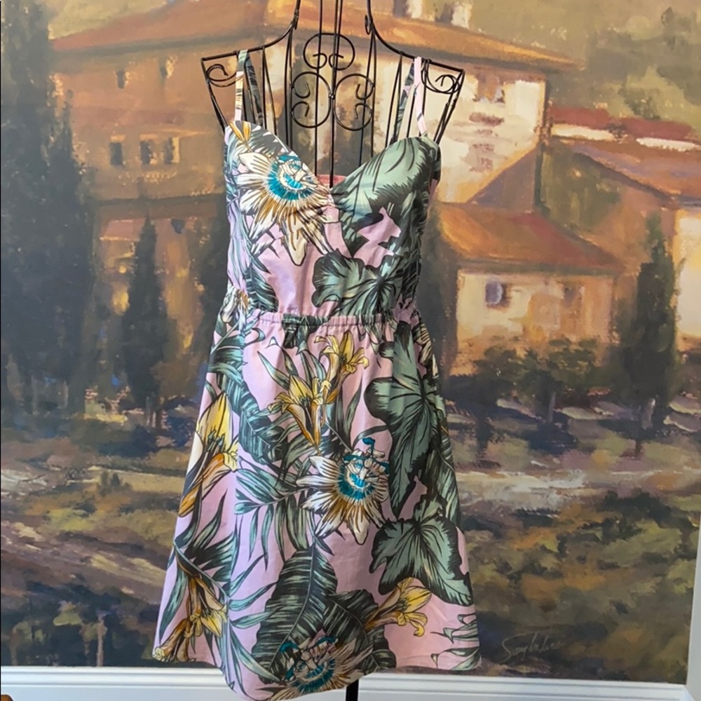 J. CREW Floral Print Dress